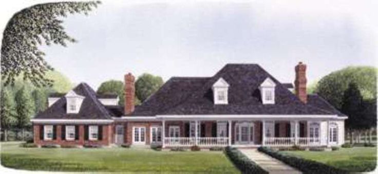 this is an artist's rendering of the house