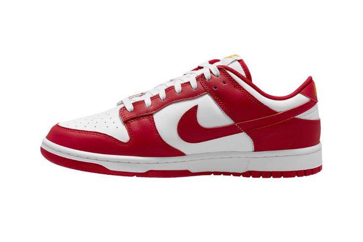 Nike Dunk Low Gym Red DD1391-602 Release Date | HYPEBEAST Dunks Red, Nike Gym Outfit, Nike Bra, Retro Gym, Outfit Gym, Dunk Low Nike, Red Nike, Cheap Nikes, Basketball Sneakers