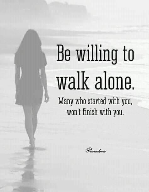 Quotes For Strong Women, Walk Alone, Lesson Quotes, Life Lesson Quotes, Healing Quotes, Powerful Quotes, Quotable Quotes, Inspiring Quotes About Life, Inner Strength