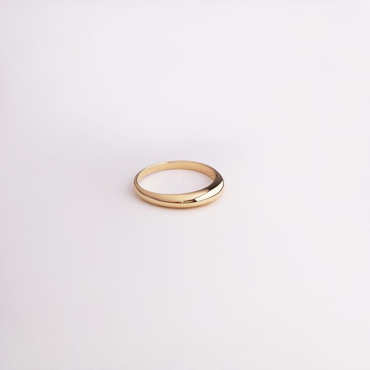 Small Dome ring, Solid gold ring, Statement ring, Rose gold ring, Bubble ring, Chunky ring, Wide dome ring, White gold ring, Minimal ring Yellow Gold Dome Promise Ring With Round Band, Polished Dome Ring With Thick Band For Promise, Gold Dome Ring With Round Band, Gold Dome Promise Ring With Round Band, Classic Domed Wide Band Ring In 14k Gold, 14k Yellow Gold Dome Ring With Thick Band, 14k Yellow Gold Thick Band Dome Ring, Polished Dome Ring With Round Band For Promise, Yellow Gold Domed Dome Ring For Promise