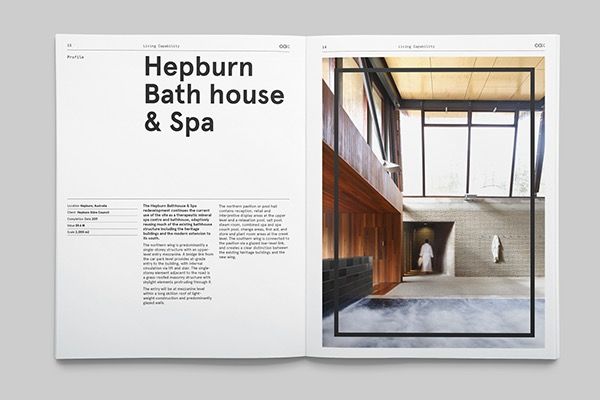 an open book with the title'heppurn bath house & spa'in it