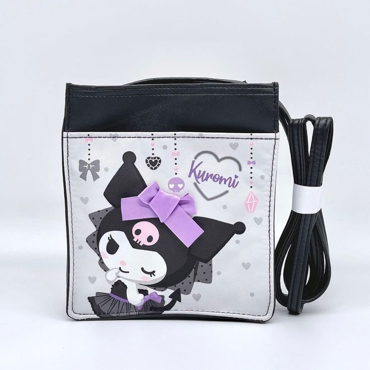 Super cute crossbody puse is great for daily use! Bag: 7�” x 6.5” x 2” Strap: 28.5” 100% Authentic Cute Black Shoulder Bag With Mobile Phone Pocket, Cute Shoulder Bag With Adjustable Strap, Cute Crossbody Satchel For Daily Use, Cute Black Shoulder Bag With Detachable Strap, Cute Black Shoulder Bag With Adjustable Strap, Cute Crossbody Shoulder Bag For Travel, Cute Shoulder Bag With Cell Phone Pocket, Cute Everyday Bags With Cell Phone Pocket, Cute Bags With Cell Phone Pocket For Everyday