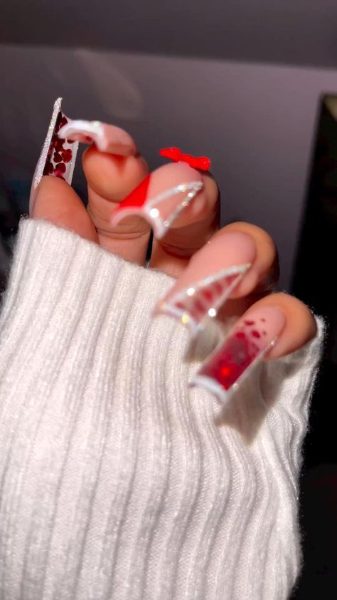 Red Acrylic Nails Coffin, Long Pink Nails, Pink Nails Inspiration, Pink Nails Ideas, Neon Summer, Vday Nails, Acrylic Pink, Red Acrylic Nails, Long Acrylic Nail Designs