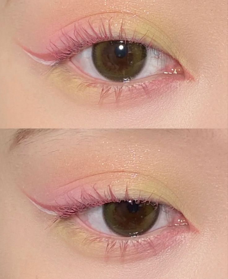 Cute Eye Makeup, Korean Eye Makeup, Ulzzang Makeup, Ethereal Makeup, Eye Makeup Designs, Creative Eye Makeup, Asian Eye Makeup, Soft Makeup, Eye Makeup Art