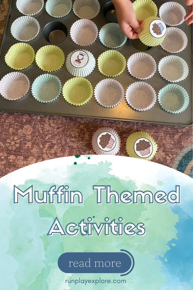 the muffins are ready to be made into cupcakes and then put in paper cups