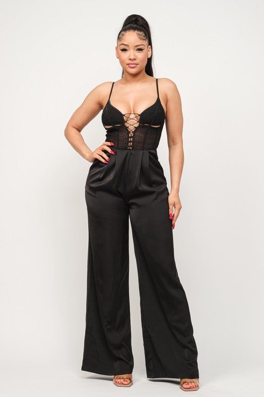 Get ready to stun in our Women's Spider Mesh Top Jumpsuit! This sleek and stylish jumpsuit features a unique spider mesh top that adds a touch of edginess to your outfit. Perfect for a night out or special occasion, this jumpsuit is sure to turn heads. Step out in confidence and style with our Women's Spider Mesh Top Jumpsuit. - 97% POLYESTER 3% SPANDEX Stylish Jumpsuit, Boutique Homes, Beauty Bar, Handbag Shoes, Plus Size Tops, Get Ready, Mesh Top, Men Dress, Mother’s Day