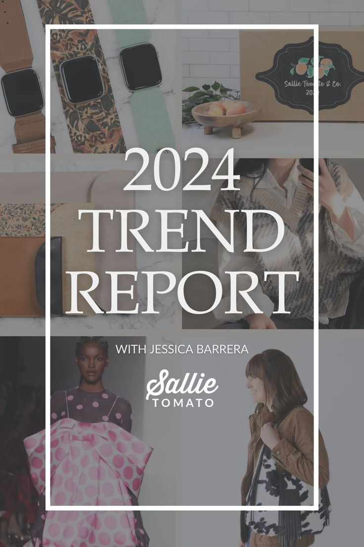 It is the beginning of a new year and we are excited to share our 2024 Sallie Tomato Trend Report with you! We love to show you how you can apply the latest trends into our bag making. Some of our favorite sources are fashion, movies, television, music, and of course, the sewing industry. We explore them all through the Sallie Tomato lens and apply them in our own unique way that we think you will love as much as we do. 2024 Sewing Trends, Sallie Tomato, Fashion Movies, Fashion Trend Report, Trend Report, Handmade Bags, Diy Fashion, The Beginning, Bag Making