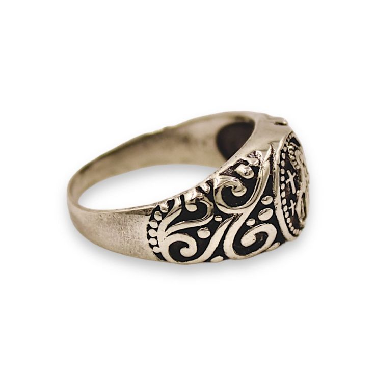 The design, inspired by Byzantine motifs, brings a new interpretation to the style of signet rings, adding a touch of elegance to the 16. 10 Istanbul look.  The handcrafted product has taken its place as an important part of our outfit.  Sterling Silver When storing the jewelry:  We advise you to preserve the silver jewelry in the box that you will receive to prevent scratches, humidity and oxidation caused by air.  When using the jewelry:  Avoid contact with chemicals, makeup, perfume. Do not use dips or abrasive cleaners on your jewelry. To clean and brighten up your sterling silver pieces, wipe them gently with jewelry polishing cloth.  It is not recommended to use any sort of ultrasonic cleaners or ammonia as the stones may be porous and therefore might absorb chemicals, even soap, whi Byzantine Motifs, Ultrasonic Cleaners, April Birthstone Jewelry, March Birthstone Jewelry, Silver Signet Ring, Forever Jewelry, Zodiac Jewelry, Signet Rings, Pearl Jewellery Earrings