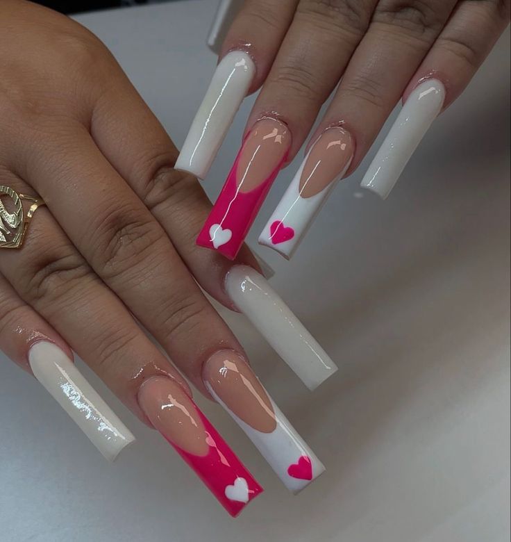 Full Acrylic Set Nails, Cute Nails Acrylic Red, Dope Nail Designs Swag, Spring Acrylic Nails, Long Acrylic Nail Designs, Drip Nails, Colored Acrylic Nails, Work Nails, Dope Nail Designs