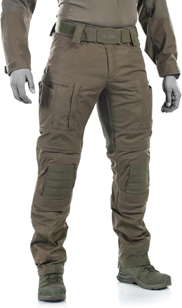 Amazon.com: UF Pro Striker XT Gen.3 Combat Pants - Tactical Military Gear Trousers, Brown 38/36: Clothing, Shoes & Jewelry Tactical Gear Fashion, Horned Wolf, Military Fashion Menswear, Combat Clothes, Mens Tactical Pants, Men's Uniforms, Combat Pants, Tiny Clothes, Combat Gear