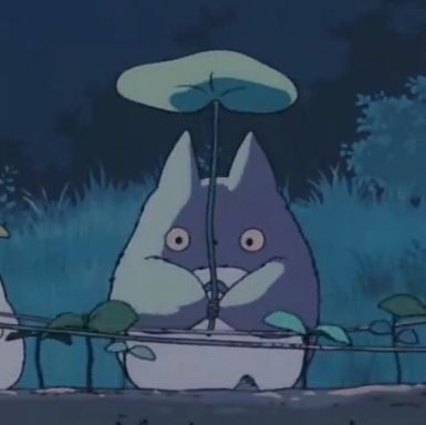 an image of a cartoon character with umbrellas