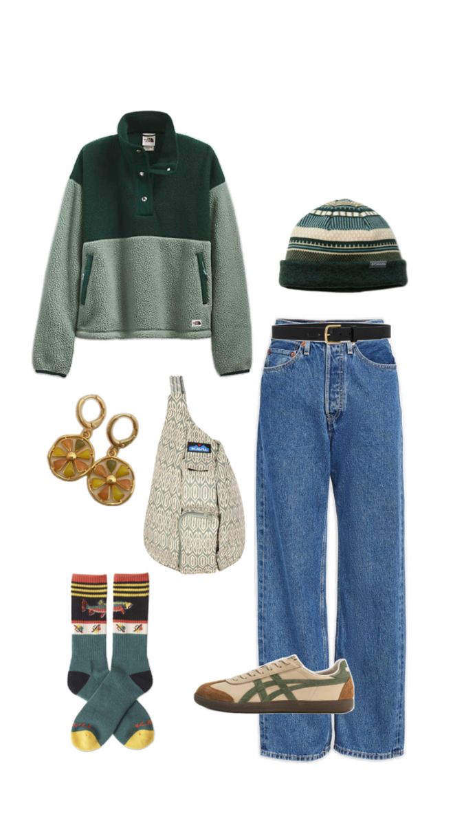 Hiking camping granola girl aesthetic outfit inspiration cool girl college nature inspired outfit Granola Girl Outfits Winter, Cute Granola Outfits, Winter Hiking Outfit Women, Granola Girl Aesthetic Outfits, Granola Girl Outfits, Granola Outfits, Granola Style, Granola Girl Aesthetic, Earthy Outfits