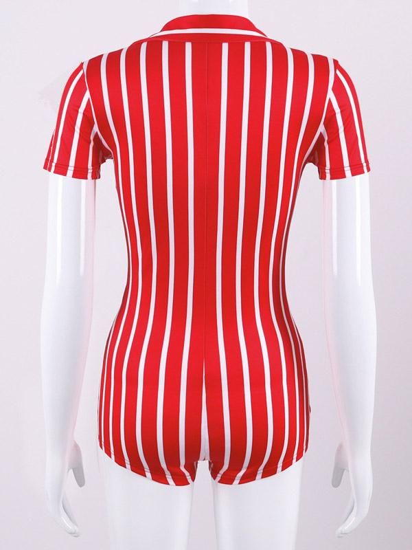 Sku CY-!32809 Material Polyester , Spandex Feature Striped Occasion Casual , Sports Seasons Spring , Summer , Autumn Type Sports Rompers Color RED,BLACK Size S,M,L Size chart: Please consult the size chart we provide for this item's measurements to help you decide which size to buy. Please note: There may be 1-3cm differ due to manual measurement. CMINCH Bust Waist Shoulder Sleeve Hips Length S 74-88 60-68 32 18 74-88 74 M 78-92 64-72 33 19 78-92 76 L 82-96 68-76 34 20 82-96 78 Cheongsam Top, Boho Style Dresses, Yoga Activewear, Urban Looks, Kids Sweater, Style Minimalist, Cozy Fashion, Shoulder Sleeve, Boho Dress