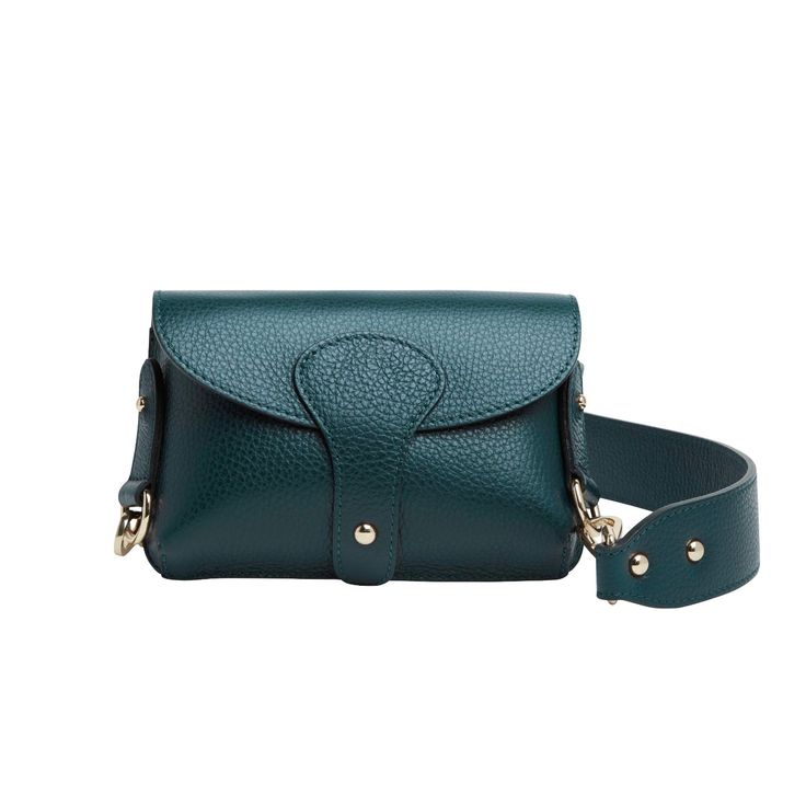 Luca Small Crossbody Bag In Dark Teal Soft Pebbled Leather Crossbody Satchel, Classic Crossbody Belt Bag With Smooth Grain, Classic Smooth Grain Crossbody Belt Bag, Versatile Crossbody Shoulder Bag With Smooth Grain, Classic Soft Leather Crossbody Belt Bag, Everyday Textured Leather Crossbody Belt Bag, Versatile Smooth Grain Crossbody Satchel, Versatile Smooth Grain Crossbody Shoulder Bag, Versatile Smooth Grain Crossbody Bag