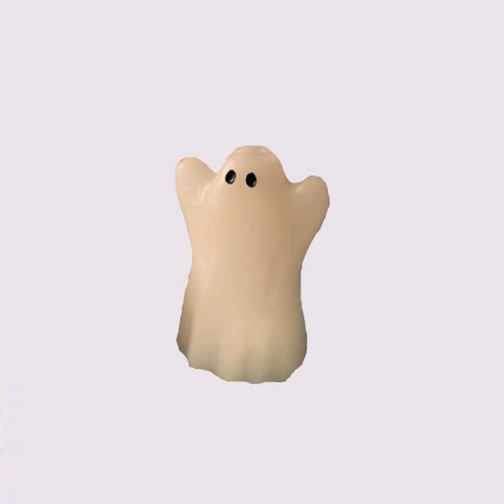 a fake ghost floating in the air on a white background