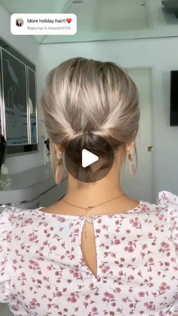 Fancy Low Bun Short Hair, Short Hair Easy Bun, Updo For Bob Haircut, Quick Easy Updos For Short Hair Shoulder Length Wedding Hairstyles, Easy Hair Buns For Short Hair, Messy Bun On Short Hair, Quick Updos For Short Hair, Short Hair Updo Easy For Work, How To Do An Updo Yourself