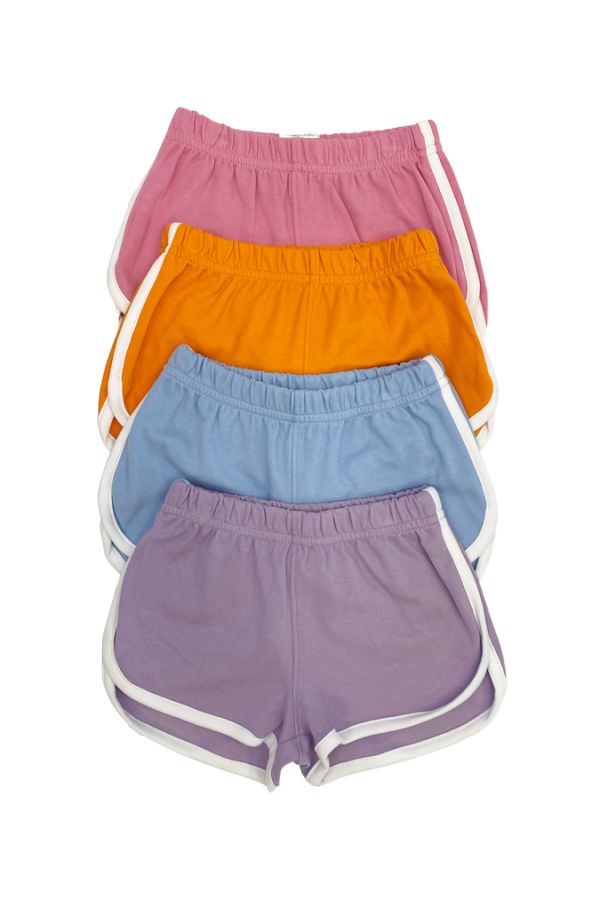 Spring 2022 Colorful Shorts, Track Shorts, Athletic Running, Summer Clothes, Running Shorts, Athletic Shorts, Chambray, Orange Color, Summer Outfits