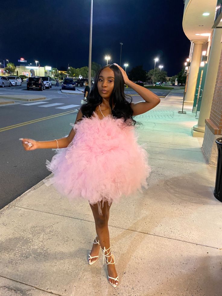 Birthday Puffy Dress, Birthday Dress Sequin, Pink Sneaker Ball Dresses, 13th Birthday Dress, Puffy Birthday Dress, 15th Birthday Outfit, Pink Birthday Dresses, Pink Puffy Dress, Birthday Outfits Black