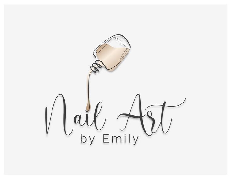 Nail Art Logo, Nail Logos Ideas, Makeup Logo Design, Hair And Nail Salon, Salon Logo Design, Nail Salon Decor, Nail Salon Design, Nail Art Studio, Beauty Salon Logo