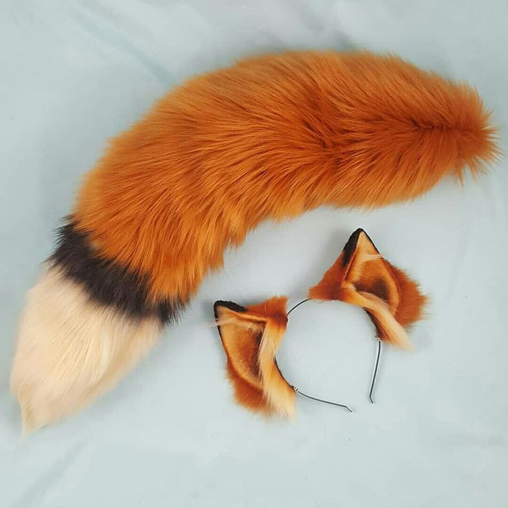 Fox Ears And Tail, Fox Costume, Wolf Ears, Pet Spaces, Fox Tail, Fox Ears, Cosplay Tutorial, Kittens Playing, Animal Ears