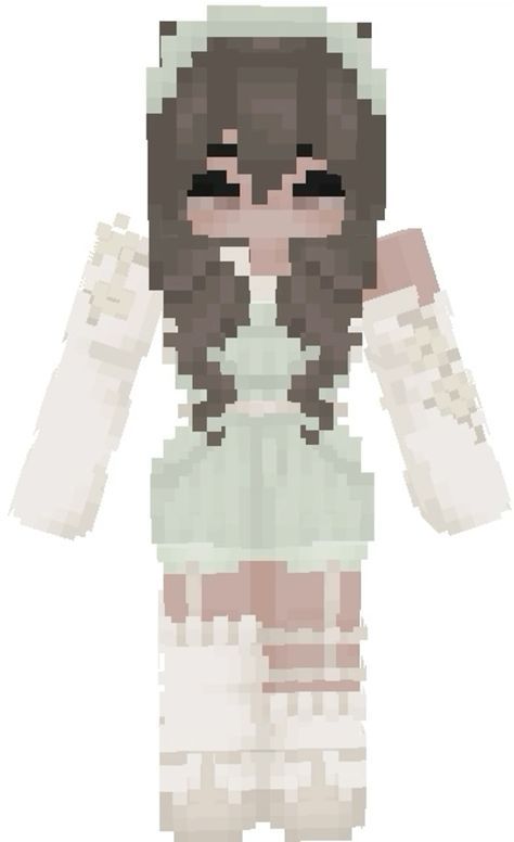 Skin Minecraft Girl Download, Minecraft Skins Cottagecore, Minecraft Fairy Skin, Minecraft Skins Angel, Minecraft Skins Girl, Cute Minecraft Mods, Candy Minecraft, Cute Minecraft Skins, Minecraft Skin Girl