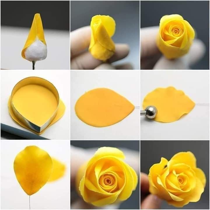 how to make a paper rose with scissors and glue - step by step instructions on how to make it