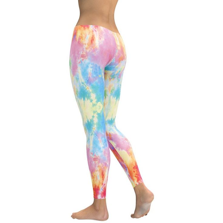 Pastel Tie Dye Leggings Pastel Tie Dye, Ultimate Workout, Buttery Soft Leggings, Tie Dye Leggings, Tie Dye Colors, Yoga Capris, Soft Leggings, Yoga Shorts, Queen Of Hearts