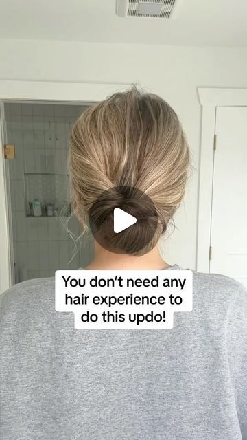 Updo For Beginners, Side Bun For Wedding, Diy Low Updo Simple, 2024 Wedding Guest Hairstyles, Updo On Self, Formal Updos Diy, Updo Hairstyles Formal Event, Casual Updos For Medium Hair Tutorial, Up Do Hairstyles For Wedding Guest