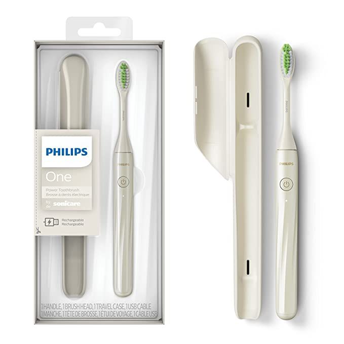 My Favorite Travel Find of 2021 Was This $24 Toothbrush — and It's Oprah-approved Power Toothbrush, Philips Sonicare, Electric Toothbrush, Your Smile, Touch Up, Travel Case, To Touch, Brushing Teeth, Electricity