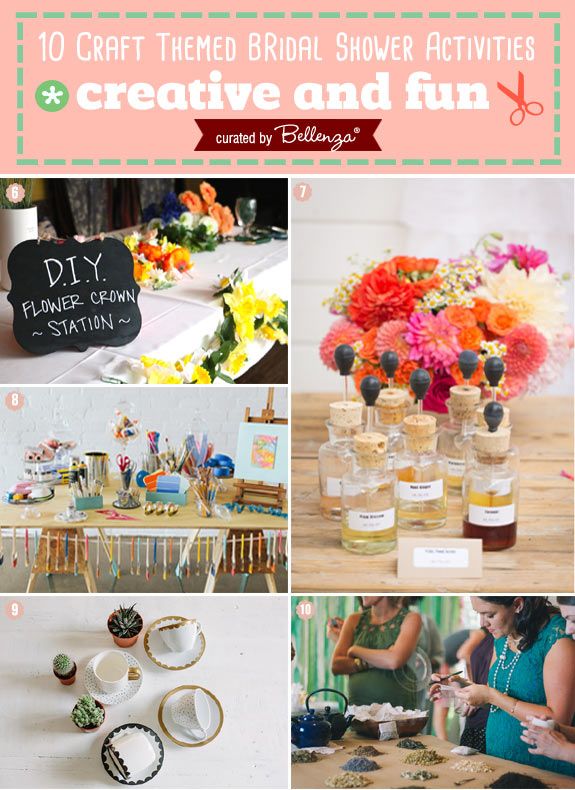 the top ten creative bridal shower activities