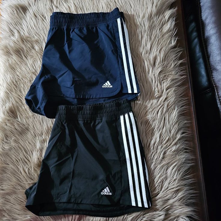 Get These 2 Adidas Shorts For $20 *Pacer Shorts *Shorts Training 3" Inseam Designed For Ease Of Movement & Mobility Internal Drawcord Bold 3 Stripe Branding Made From Recycled Materials Adidas Summer Activewear With Built-in Shorts, Adidas Activewear With Built-in Shorts For Summer, Workout Shorts With Three Stripes, Adidas Three Stripes Athletic Shorts For Summer, Adidas Summer Athletic Shorts With Three Stripes, Adidas Athletic Shorts With Three Stripes For Summer, Adidas Three Stripes Shorts For Summer, Adidas Three Stripes Summer Shorts, Adidas Sportswear Shorts For Summer