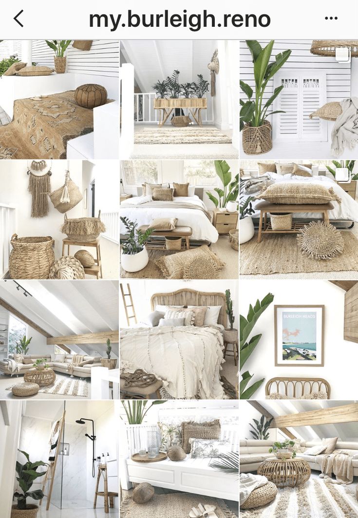 a collage of photos showing different types of furniture