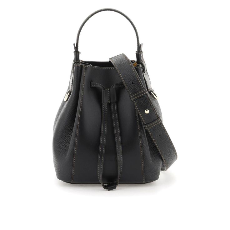 Miastella Bucket Bag By Furla Made Of Roma And Grained Calf-Leather, Featuring An Embossed Logo On The Front And A Drawstring Closure. Leather Flat Top Handle, Detachable Leather Shoulder Strap, Suede Interior With One Flat Pocket. Palladium-Finish Metalware.Material: 100% Calf LeatherMade In: RomaniaColor: BlackCollection: Spring - Summer 2023Wb00353 Bx0053 Calf Leather Crossbody Shoulder Bag With Dust Bag, Black Calf Leather Bag With Removable Pouch, Black Calf Leather Bucket Bag For Daily Use, Leather Crossbody Satchel With Dust Bag, Black Calf Leather Bucket Tote Bag, Black Calf Leather Bucket Bag With Adjustable Strap, Black Calf Leather Top Handle Bucket Bag, Black Calf Leather Bag With Dust Bag Included, Black Calf Leather Shoulder Bag With Removable Pouch