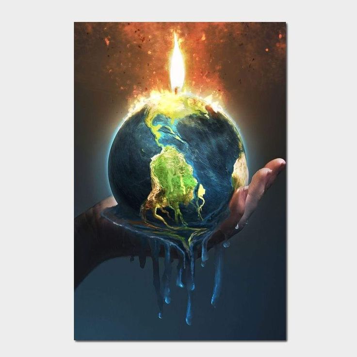 Holding the Earth - NicheCanvas Earth Art Drawing, Planet Drawing, Earth Drawings, Earth Poster, Earth Illustration, Save Our Earth, Soyut Sanat Tabloları, Earth Art, Montage Photo