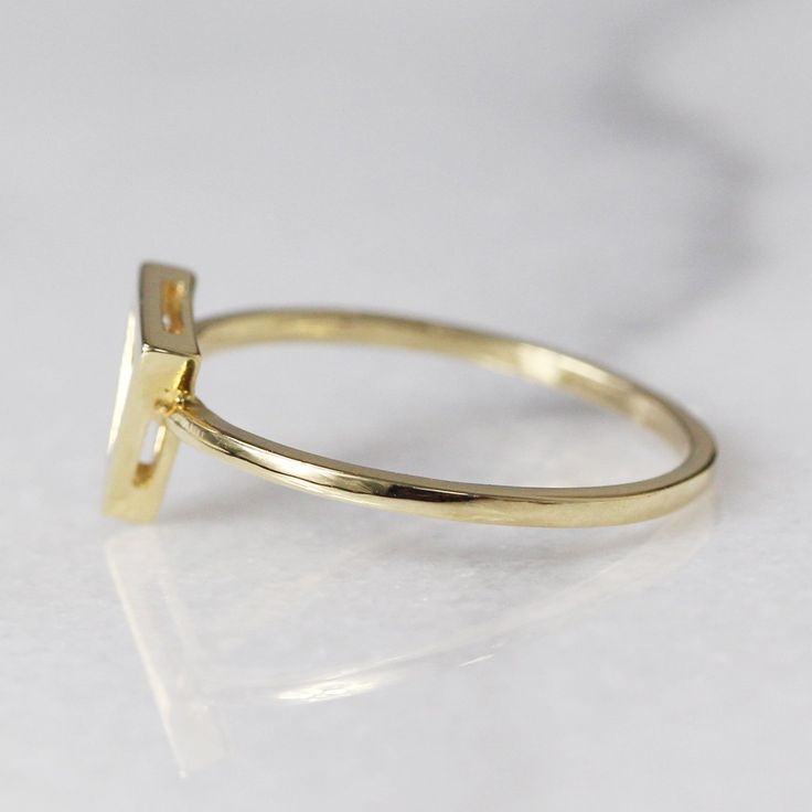 14K Solid Gold Triangle Ring Gold Ring Unique Ring Minimalist Ring Geometric Ring ≫ Product Details ◈ Handmade / Handcrafted Fine Jewelry ◈ Total Weight: Approx. 1.6 g ◈ Metal: Solid 14K Gold ◈ Gold Color: White gold, Rose gold, Yellow gold ≫ Please read our FAQ below for more detail. Minimalist 14k Gold Stackable Rings Gift, 14k Gold Dainty Initial Ring With Polished Finish, Dainty 14k Gold Initial Ring With Polished Finish, 14k Gold Everyday Initial Ring, Minimalist Stackable Initial Ring In 14k Gold, 14k Gold Simple Initial Promise Ring, Minimalist 14k Gold Midi Rings, Minimalist Yellow Gold Midi Rings As Gift, Dainty Initial Ring With Polished Finish