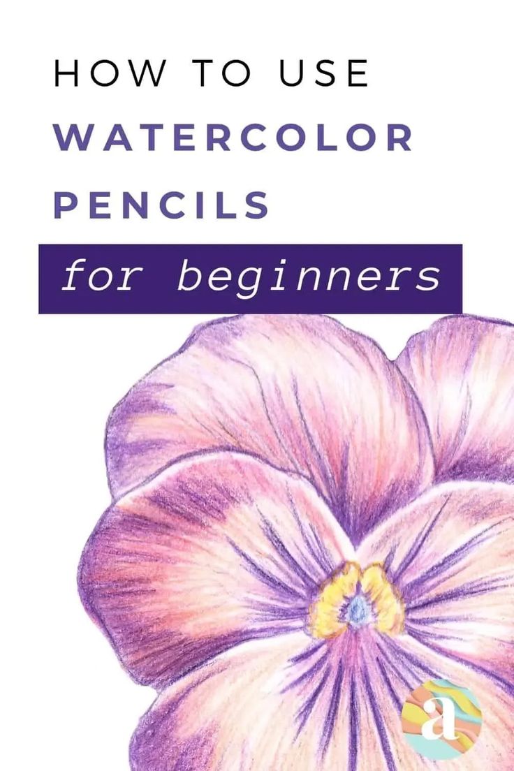 how to use watercolor pencils for beginners