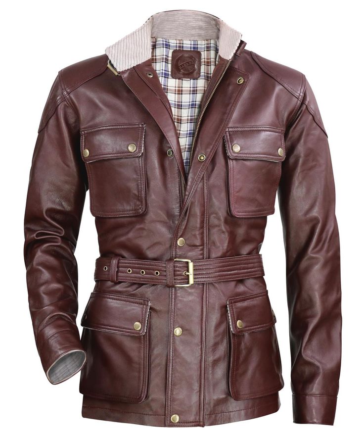 Hatred Leather Maroon Wine Bordo Military Green Genuine waxed Panther Leather Jacket for Men MADE ON ORDER => Custom made leather jacket, Vintage style. => Made from original Sheep (Nappa) leather. => Handmade and stitched by expert craftsmen. => Length : Hip Length => 4 patch pockets => Oval elbow patch, full length YKK centre zip closer, functional waist belt. => Highlighting Piping stitched inside along with Lining. => Corduroy fabric under collar and cuff. => Soft feeling, longer lasting and Rugged Leather Biker Jacket With Pockets, Leather Biker Jacket With Flap Pockets For Winter, Winter Leather Utility Jacket With Pockets, Winter Leather Utility Jacket With Flap Pockets, Leather Biker Jacket With Pockets For Outdoor, Brown Leather Biker Jacket With Pockets, Fall Leather Jacket With Multiple Pockets, Moto Leather Outerwear With Pockets, Moto Leather Jacket With Pockets For Outdoor