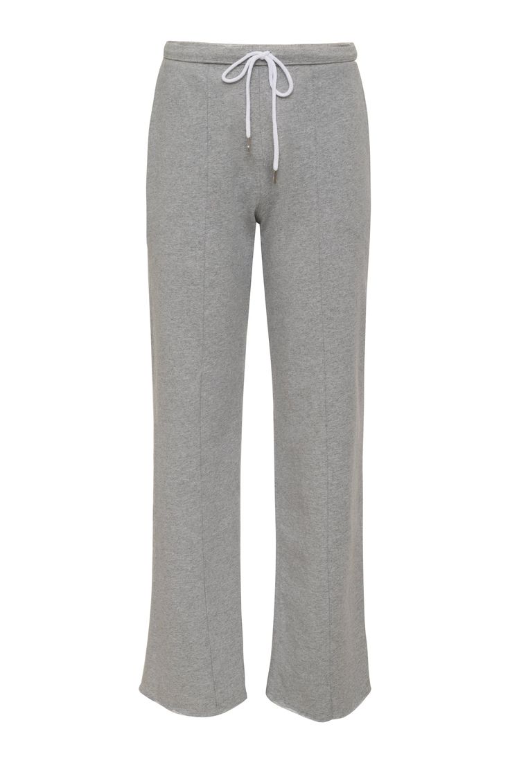 The perfect pants DO exist – meet the new Range straight leg pant. Our very first product available in two inseam lengths, designed with raw hems at the bottom for easy tailoring. Made with soft premium fleece for a look that can be easily styled up or down. The Range pant features a relaxed straight fit and an adjustable drawcord waistband that can be worn high or low-waisted. Katy loves to style her set low-rise with a rolled down waistband. 100% premium fleece cotton Medium weight / pre-shrun Everyday Pants, Straight Leg Pant, Casual Bottoms, Perfect Pant, Low Waisted, Straight Leg Pants, Medium Weight, Fabric Care, Low Rise