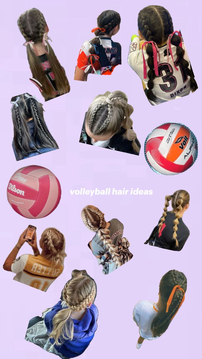 Wilson Volleyball, Volleyball Hair, Volleyball Hairstyles, Pick One, Hair Ideas, Volleyball, Hair