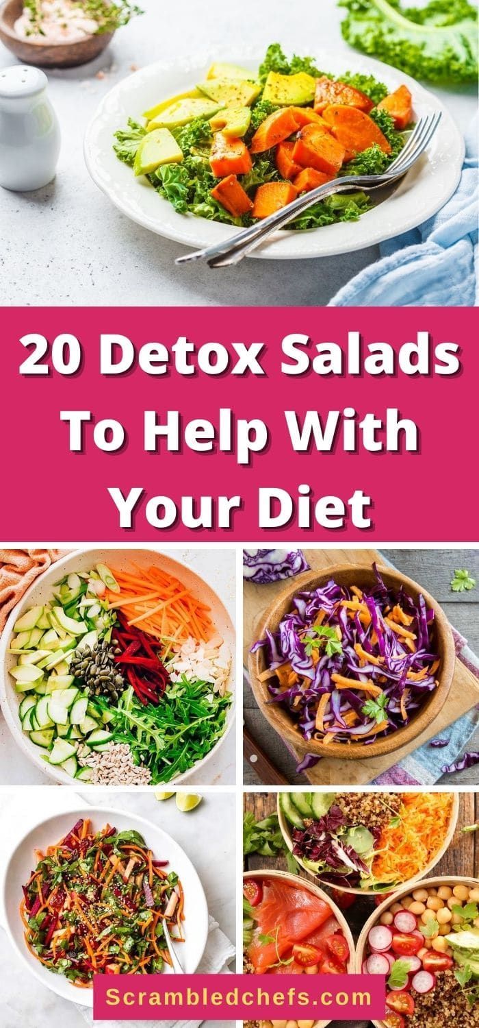 Antioxidant Salad, Unique Salad Recipes, Unique Salad, Clean Eating Salads, Salad Diet, Types Of Salad, Detox Salad, Detox Your Body, Detox Recipes