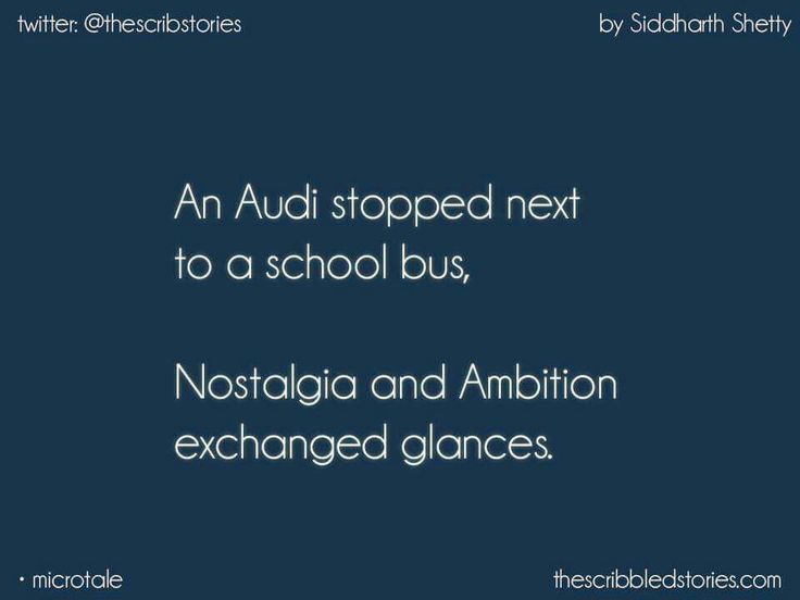 an audi stopped next to a school bus, nostalia and animation enhanced glaces