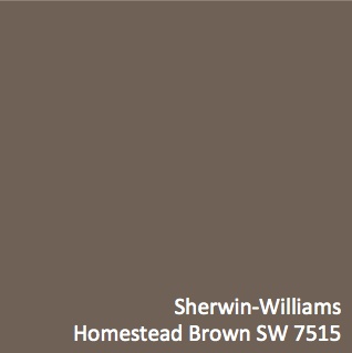 sherylin - williams's homestead brown sw 7515