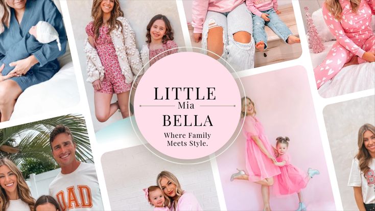 Little Mia Bella | Unique Mommy and Me Matching Outfits