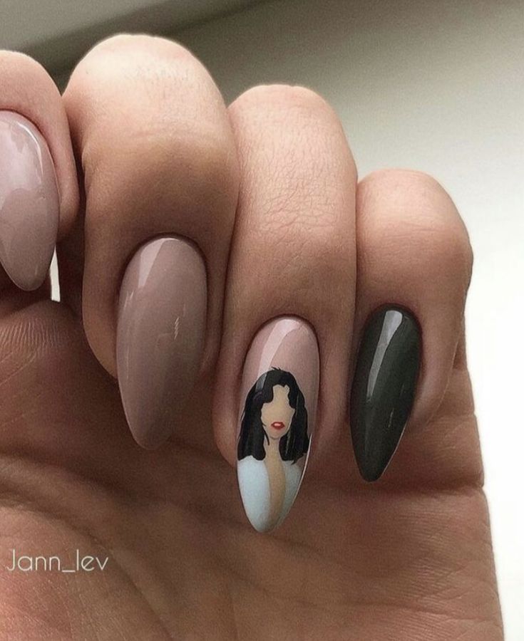 Picasso Nails, Nail Design Glitter, Art For Beginners, Nail Drawing, Minimal Nails, About Makeup, Nails 2023, Nails Desing, Girls Nails