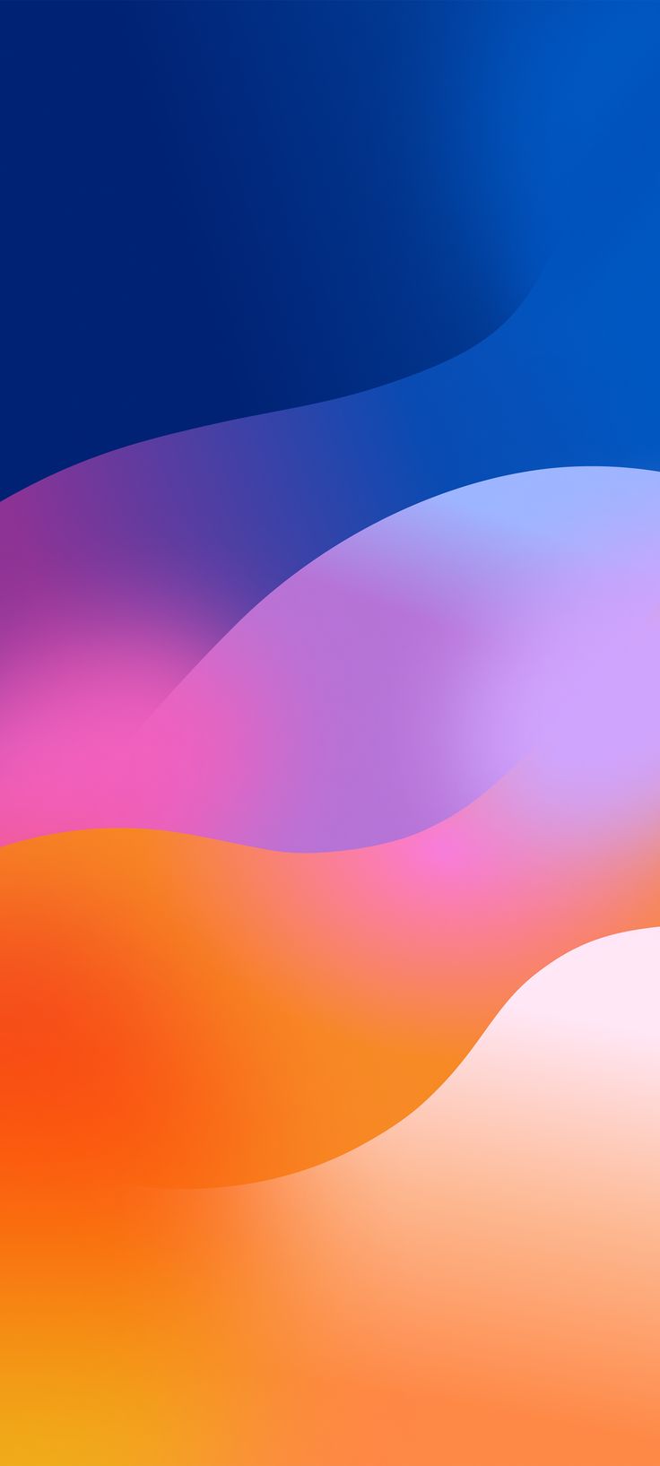 an abstract background with blue, orange and pink colors