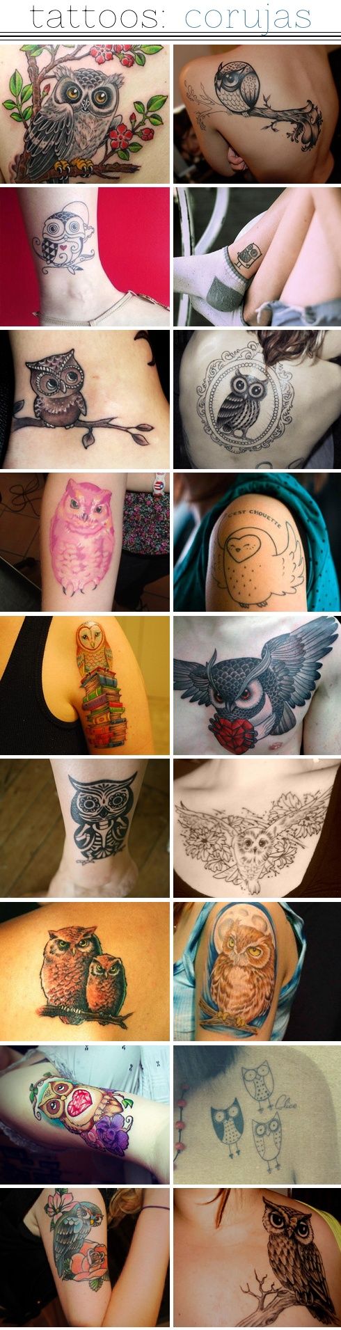 many different tattoos on the back of people's bodies