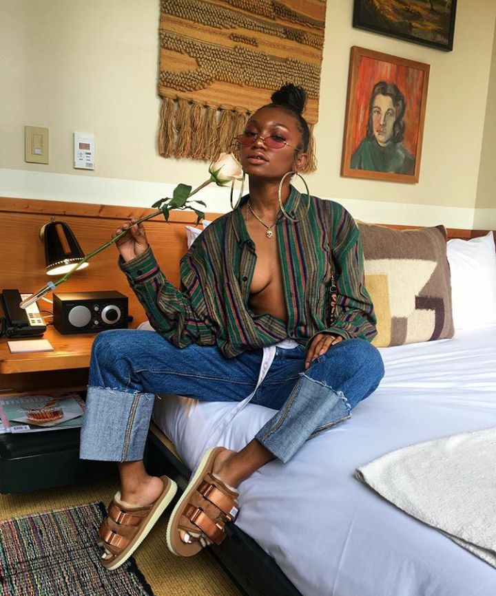 Aerin Creer, Black Hippy, Earthy Outfits, Hippie Outfits, Looks Style, Types Of Fashion Styles, Playsuit, Boho Outfits, Aesthetic Clothes