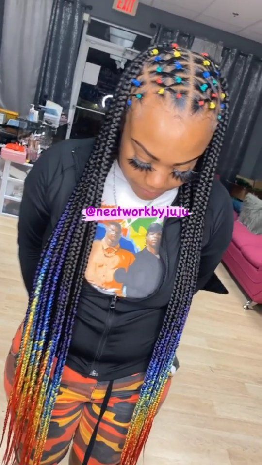 Money Sign Braids, Cross Knotless Braids, Criss Cross Knotless Braids, Ombré Knotless, Birthday Braids, Hairstyles For Black Women Braided, Braiding Ideas, Future Hairstyles, Black Kids Braids Hairstyles