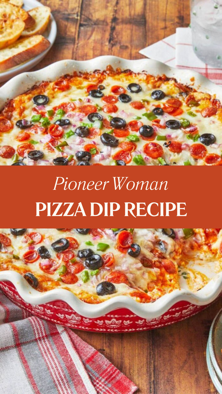 Pioneer Woman Pizza Dip Recipe Pioneer Woman Pizza Dip, Pioneer Woman Pizza, Pizza Dip Appetizers, Football Appetizers Easy, Easy Pizza Dip, Italian Appetizers Easy, Pizza Dip Recipes, Quick Pizza, Pizza Appetizers