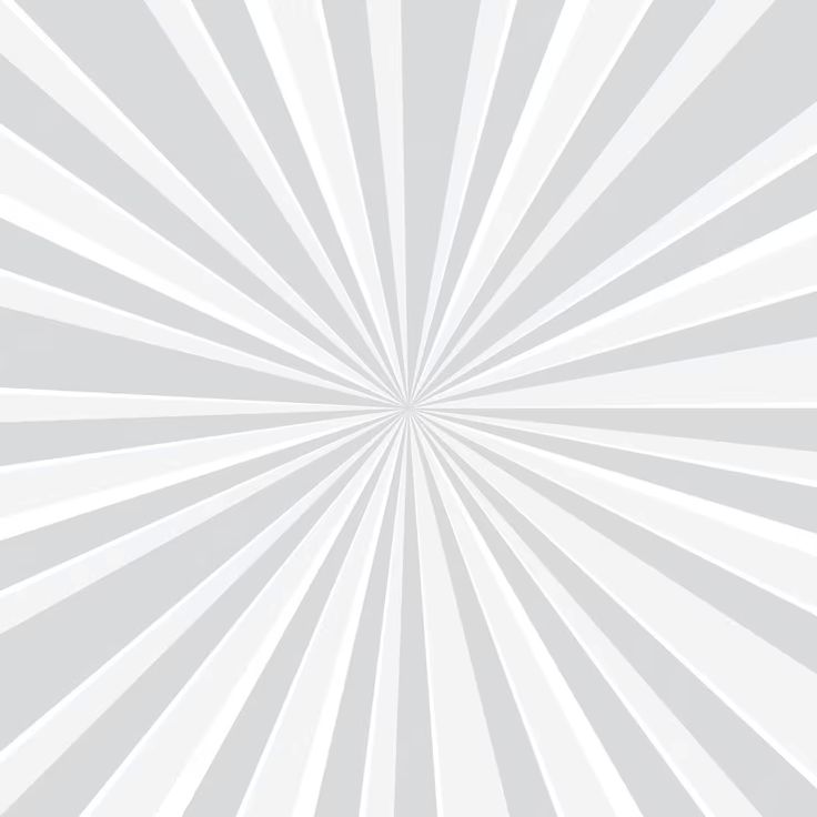 an abstract white and gray background with sunburst